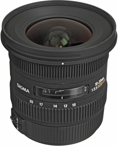 Produktbild Sigma Objektiv 10-20mm, f/3.5 EX DC ASP HSM, Nikon (Nikon F)