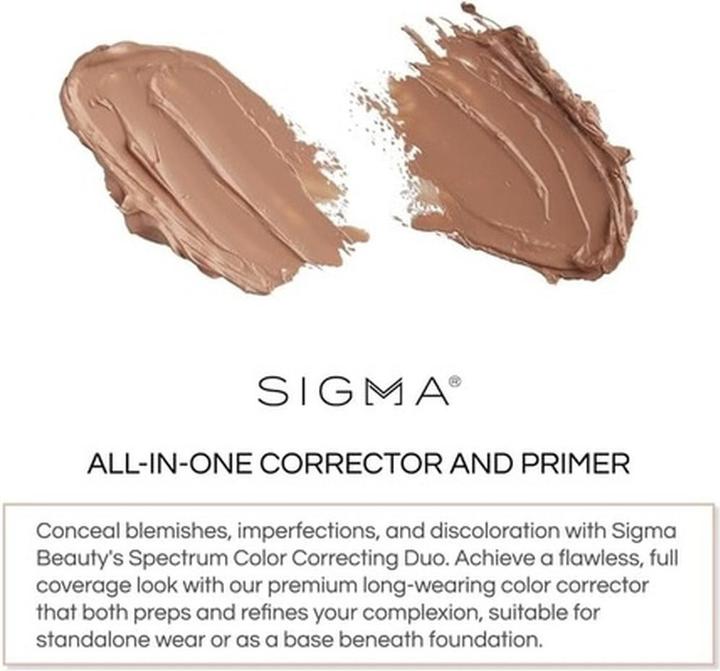 Immagine prodotto Sigma Beauty Spectrum Color-Correcting Duo - Crema correttrice del colore per nascondere e preparare la pelle