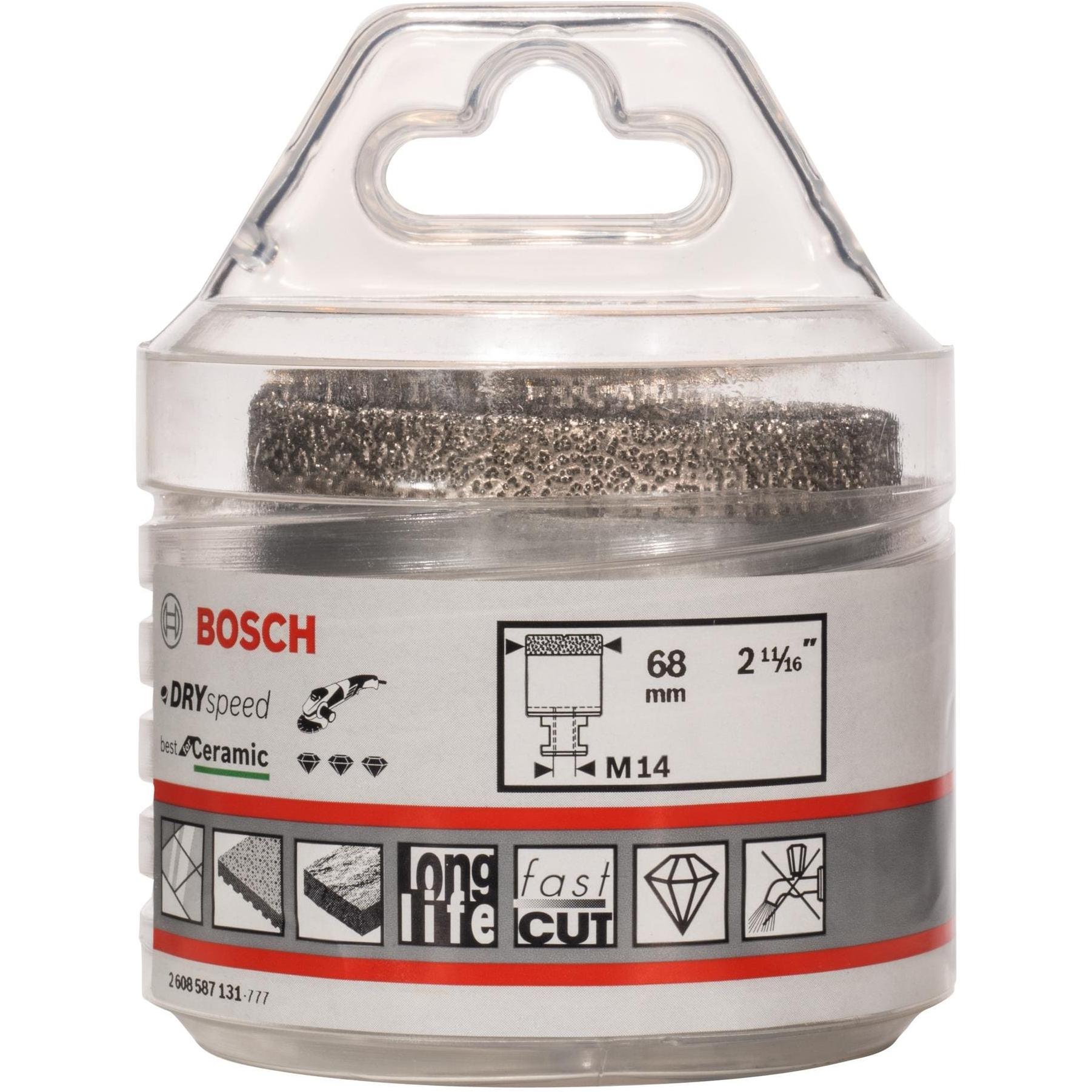 Thumbnail - Bosch Professional Zubehör, Bohrereinsatz, PRO Core Cutter dry, 68 x 35 x 22,23 mm (68 mm)