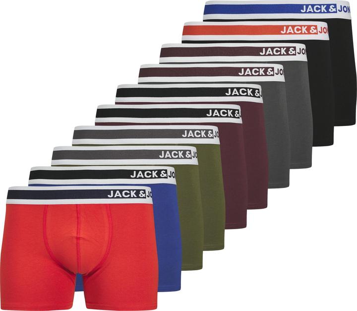Produktbild Jack & Jones Jacjimmy Solid Trunks 10 Pack (XL, 10er Pack)