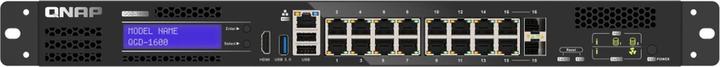 Produktbild QNAP QGD-1600: 16 1GbE ports with 2 RJ45 (16 Ports)