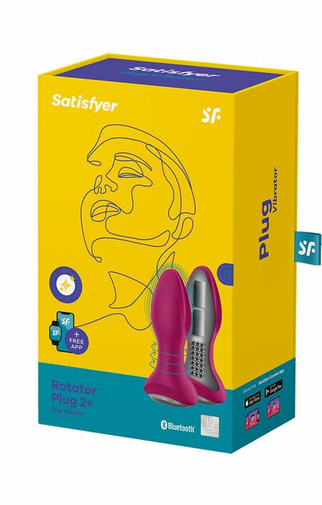 Immagine prodotto Satisfyer Rotator Plug 2 + Connect App - Fuchsia