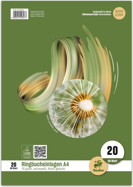 Produktbild Ursus Ringbucheinlage