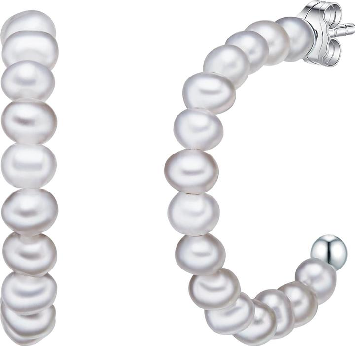 Produktbild Valero Pearls Damen Sterling Silber Süsswasser-Zuchtperlen silber - 15052 (Sterling Silber)