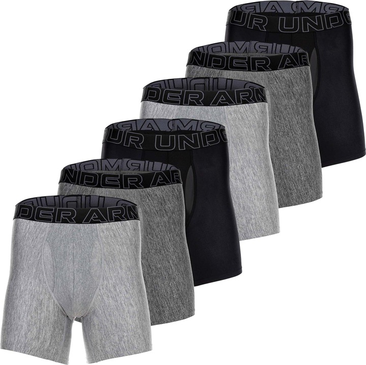 Image du produit Under Armour Boxershort Sportlich Figurbetont UA PERFORMANCE TECH - SOLID 6 IN 6PK (M, paquet de 6)