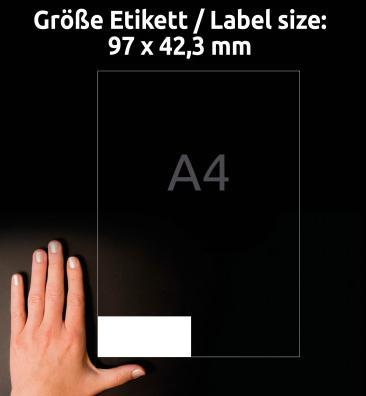 Image du produit Avery Étiquettes universelles