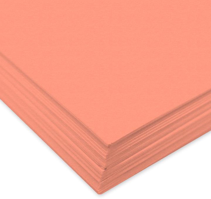 Image du produit Ursus Papier à dessin en argile A4 2174642 130g, corail 100 feuilles (130 g/m², 100x)