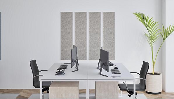 Actual product image eurokraft basic Acoustic wall panel (120 x 120 cm)
