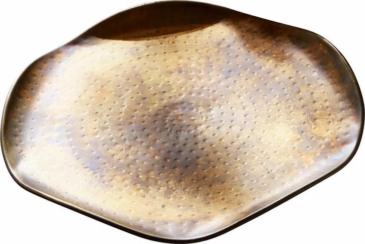 Produktbild Loberon Tablett Frapelle antikmessing