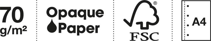 Actual product image Miquelrius Notizbuch 8 A4 200 HOR.PP blau (A4)