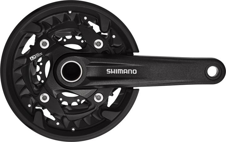 Produktbild Shimano MTB FC-MT500 Kurbelgarnitur 3x10-fach 40-30-22 Z. (175 mm)