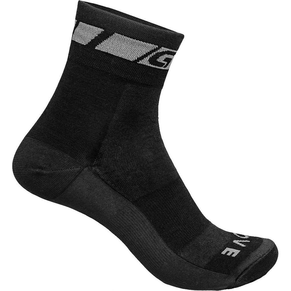 Thumbnail - GripGrab, Unisex, Sportsocken, Merino Regular Cut Socks (L), Schwarz