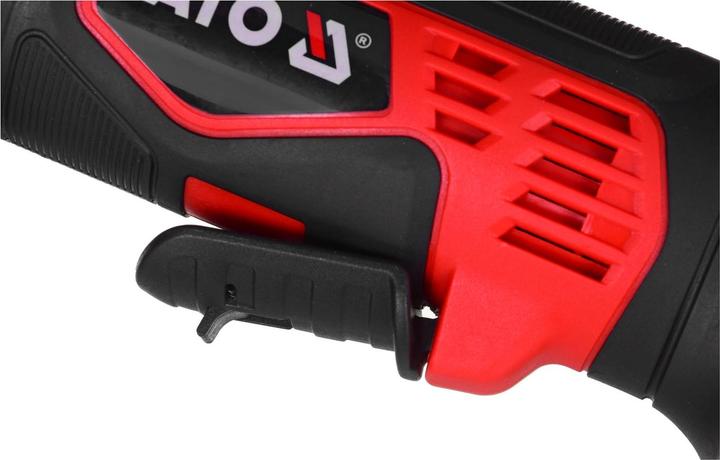 Produktbild Yato Profi Akku-Winkelschleifer 18V 125mm inkl. 2000MAH Akku und Schnellladegerät YT-82826 (125 mm)