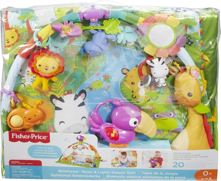 Actual product image Fisher-Price Rainforest Music & Lights Deluxe Gym
