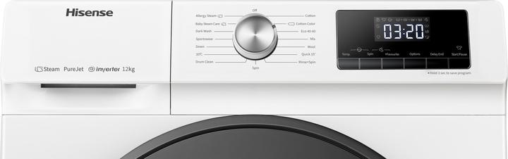 Actual product image Hisense WFQA1214EVJM (12 kg, Left)