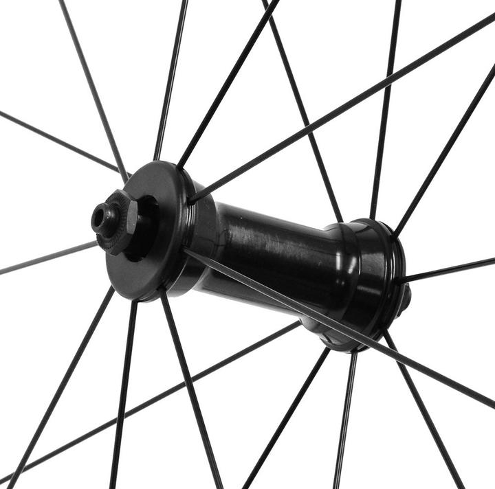 Actual product image Campagnolo Khamsin Asymmetric LRS G3 Clincher Shimano Body (Wheelset, 28")