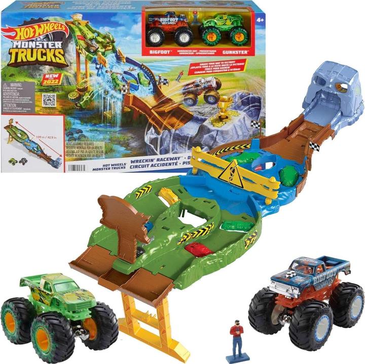 Image du produit Hot Wheels HW Monster Trucks Compétition Circuit