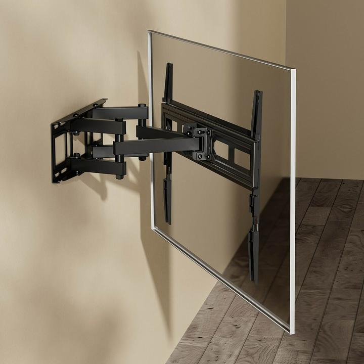 Produktbild Maclean TV-Halterung max vesa 600x400 für gebogene TVs 37-80 40kg MC-710N (Wand, 40 kg, 37" - 80")