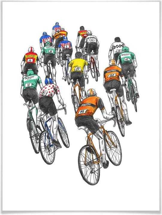 Image du produit Trenddeko Peloton (30 x 40 cm)