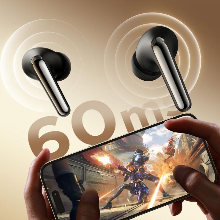 Actual product image Joyroom JR-FN1 Funpods Series Wireless Headphones (black) (ANC, 7 h, Wireless)