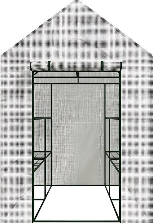 Awtools SZKLARNIA OGRODOWA BIAŁA 143x143x195cm