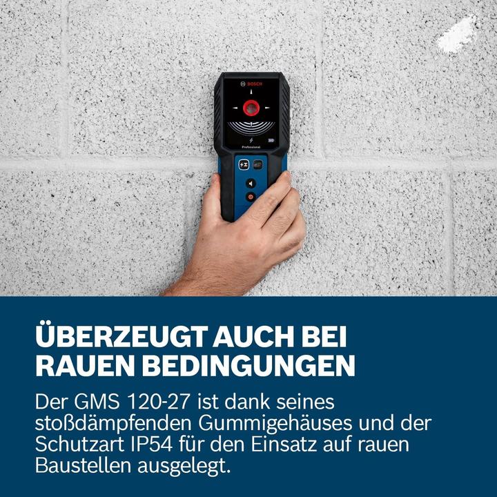 Actual product image Bosch Professional Rilevatore BOSCH GMS 120-27