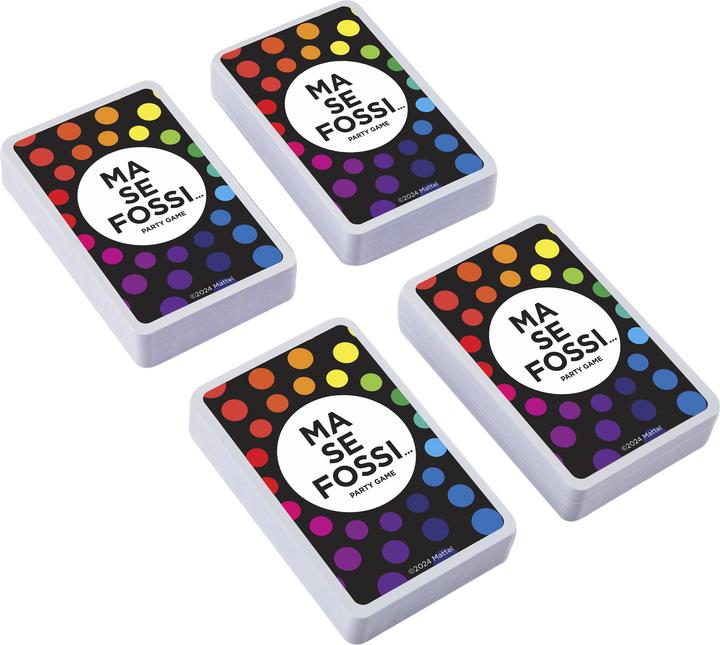 Actual product image Mattel Games If You Were a Party Game (I) (Italian)