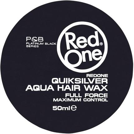 Image du produit RedOne Hair Styling Aqua Wax Grey 50ml Firm Hold Hair Gel Wax Ultra Hold Men Women Hair Wax Manol Mi (Gel coiffant, 50 ml)