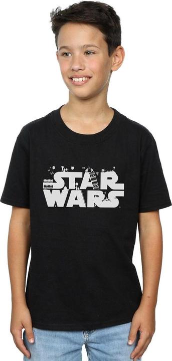 Produktbild Star Wars Minimalist Logo TShirt Jungen (152, 158)