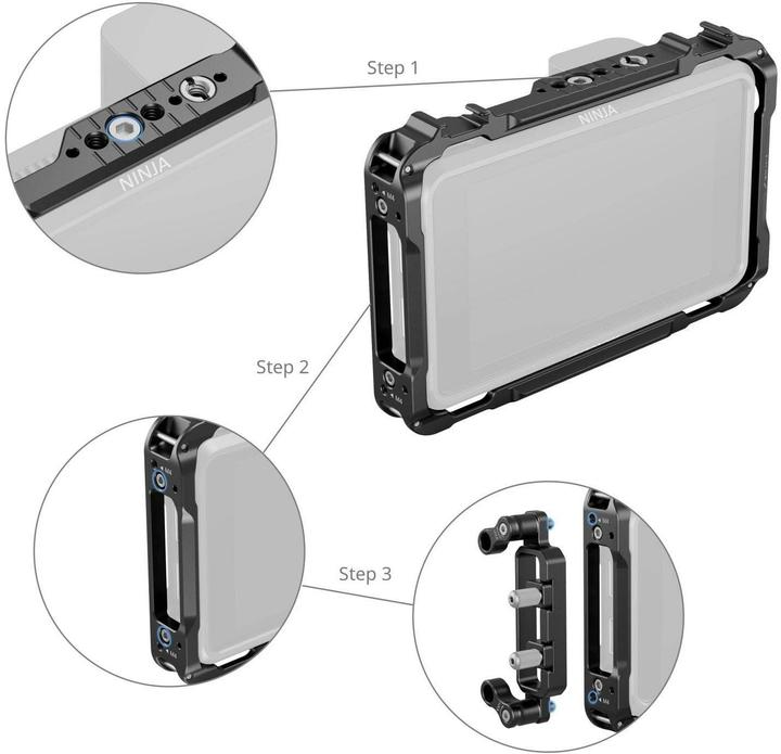Image du produit SmallRig Cage for Atomos Ninja Series CMA2209B (Cage)