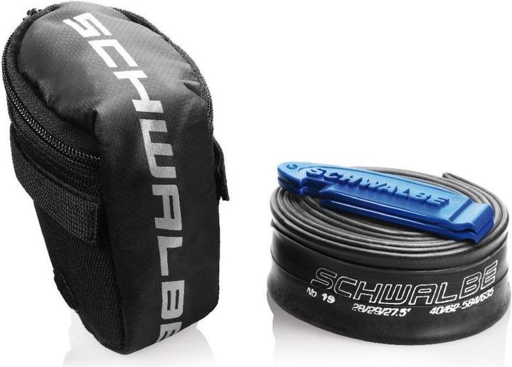 Actual product image Schwalbe Puncture set No. 13 incl. SV13 inner tube and 2x tyre levers (Presta (SV), 26", 40 mm)