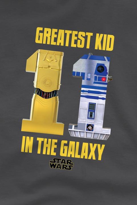 Actual product image Star Wars Childrens/Kids Greatest Kid C3PO R2-D2 T-Shirt (104)
