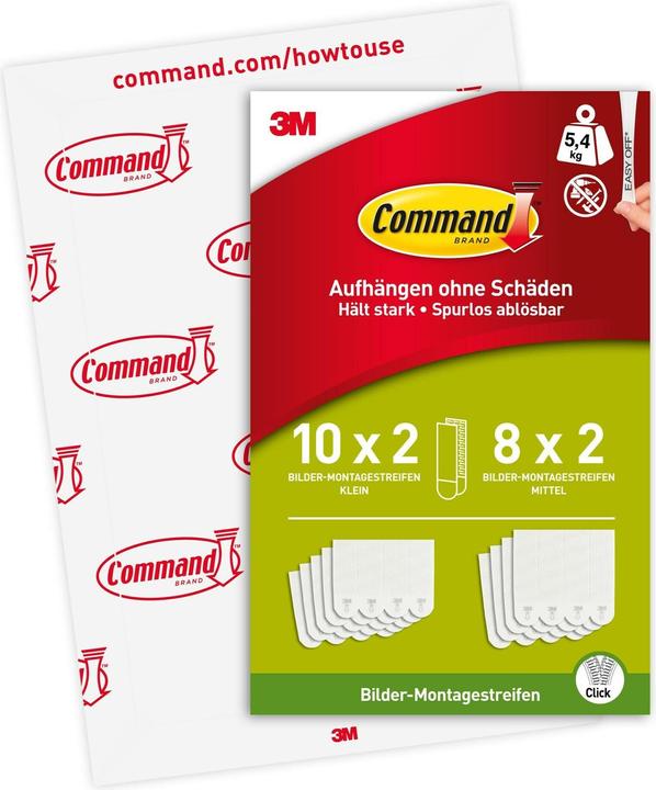 Immagine prodotto Command Strisce di montaggio per quadri (5.40 kg)