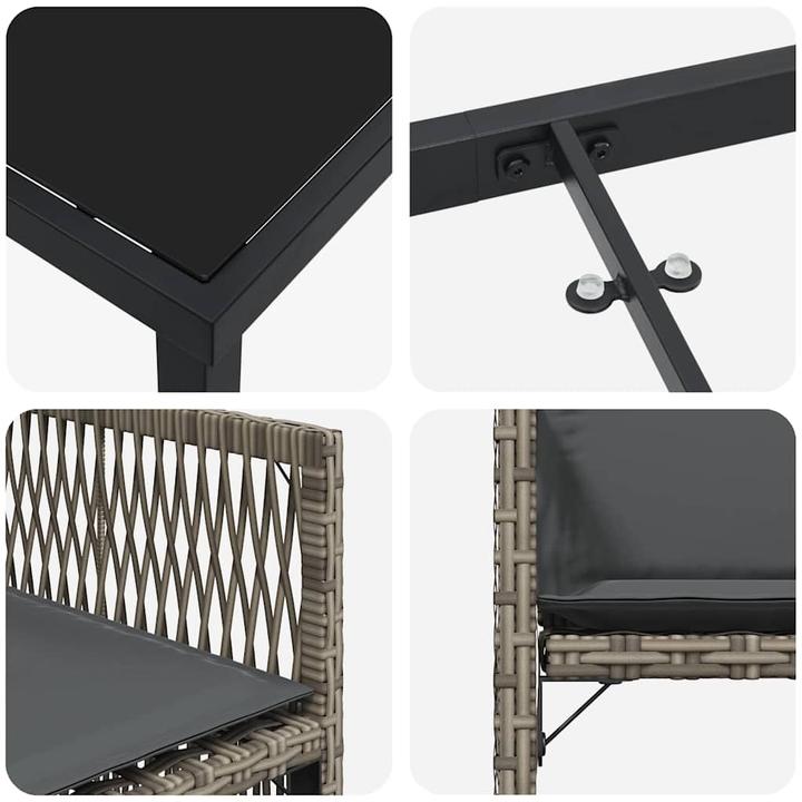 Produktbild vidaXL Garten Essgruppe