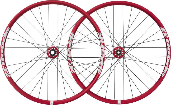 Actual product image Spank Spoon32 EVO LRS 27.5" VR: 20/110 mm, HR: 12/150 mm (Wheelset)