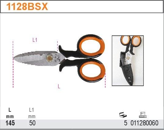 Produktbild BETA 1128bsx-Tijeras Electricista Graduada (5.82 cm)