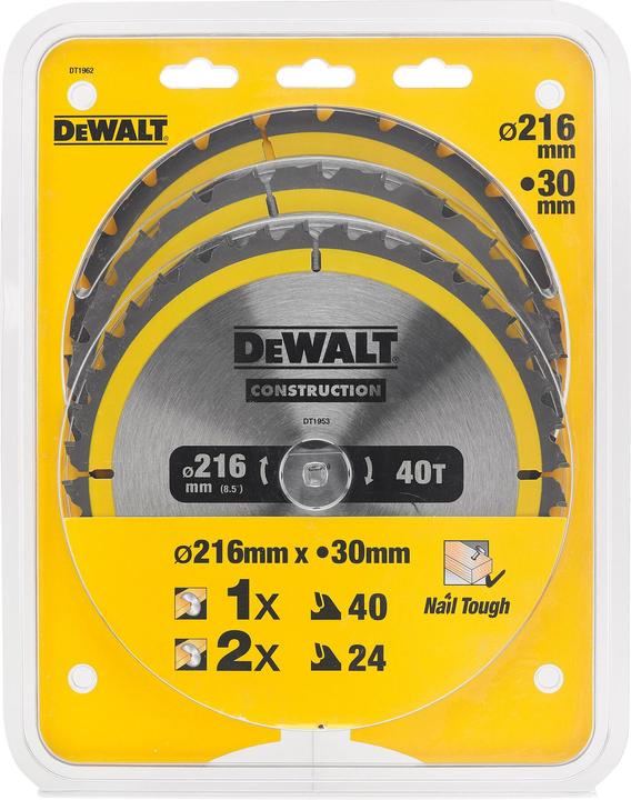 Produktbild DeWalt KreissägeblattSet