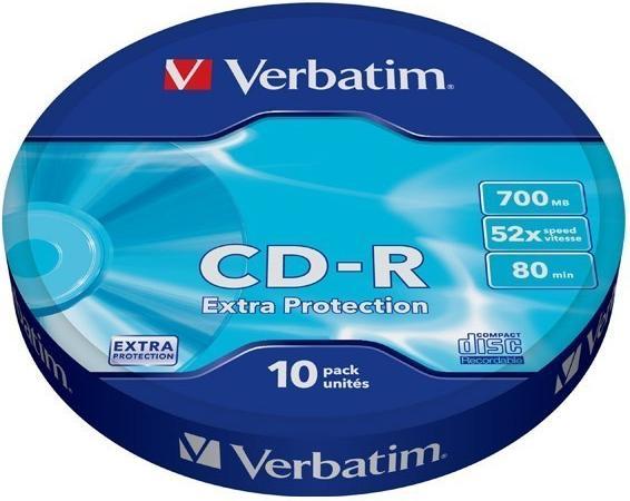 Verbatim 10 x CD-R 700MB (80 Min) 52x (10 x)