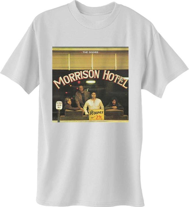 Immagine prodotto The Doors Maglietta unisex adulto in cotone Morrison Hotel (M)
