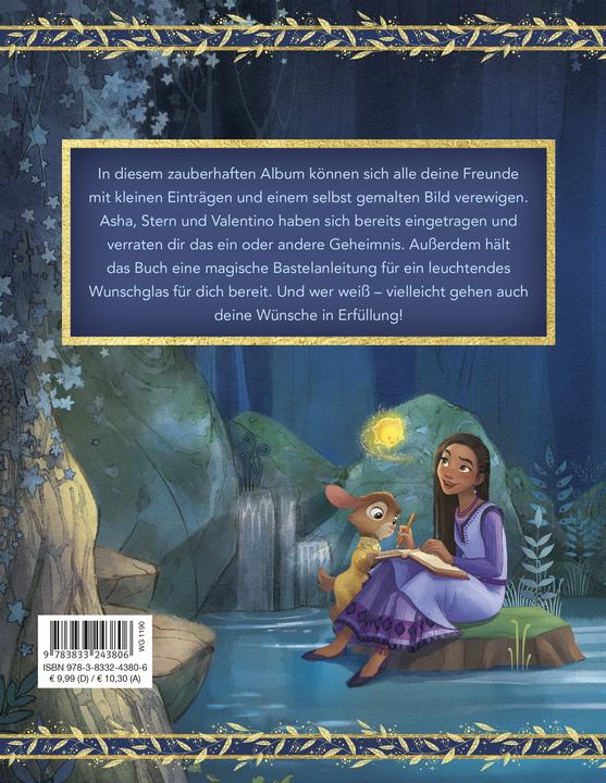 Actual product image Panini Disney Wish Meine Freunde (German, Panini, 2023)