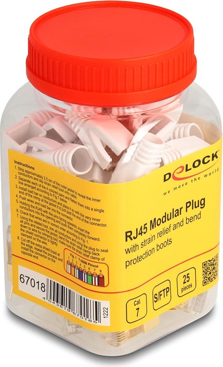Produktbild Delock RJ45 Modularer Stecker (Netzwerkkabel Stecker)
