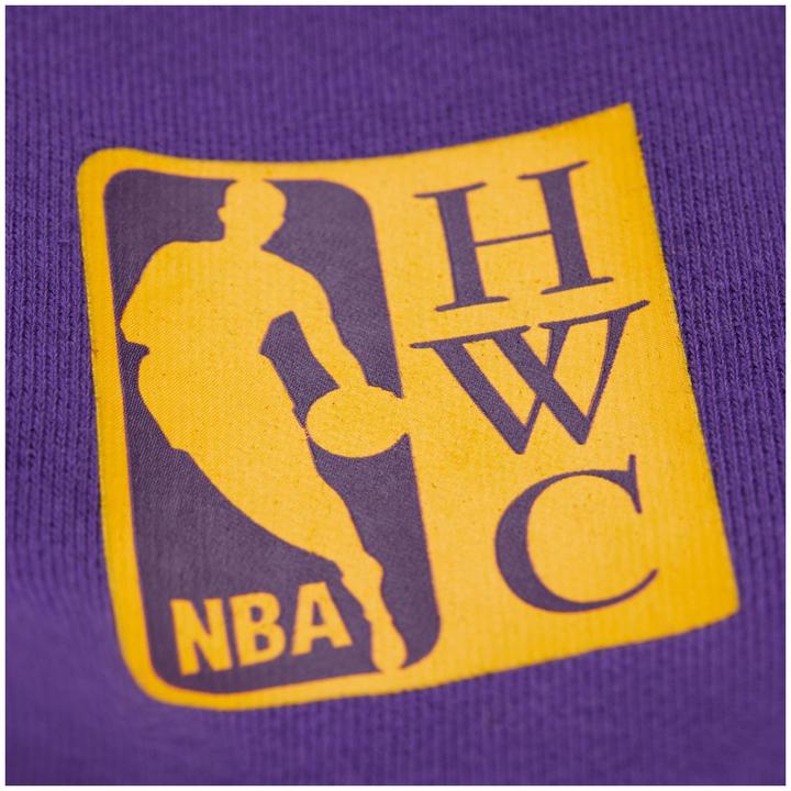 Actual product image Mitchell & Ness Fleece Hoody ORIGINS Los Angeles Lakers - M (M)
