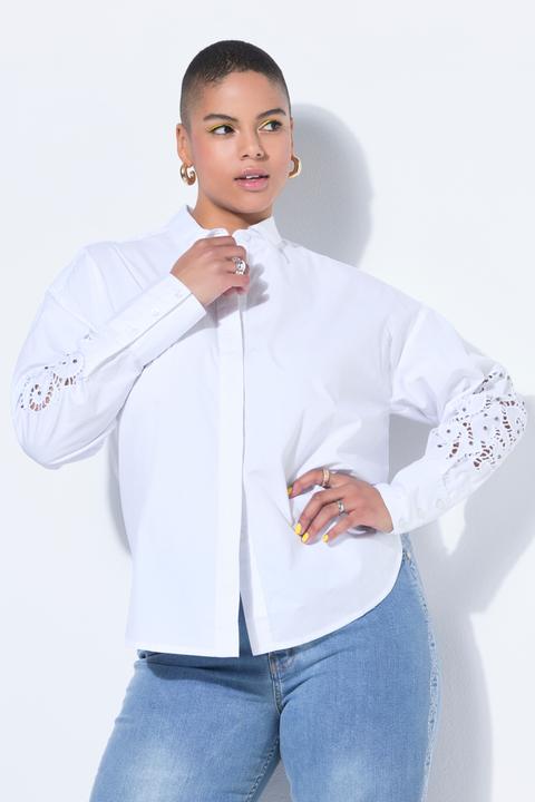 Immagine prodotto Studio Untold Camicia dal taglio oversize con ricami e rivetti sulle maniche lunghe (46, 48)