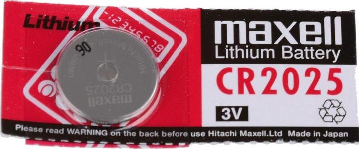 Produktbild Maxell CR2025 (5 Stk., CR2025, 170 mAh)