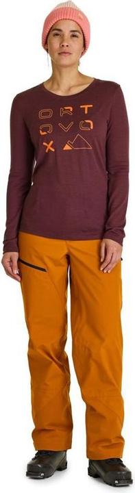 Actual product image Ortovox Women's 185 Merino Brand Outline L/S (XS)