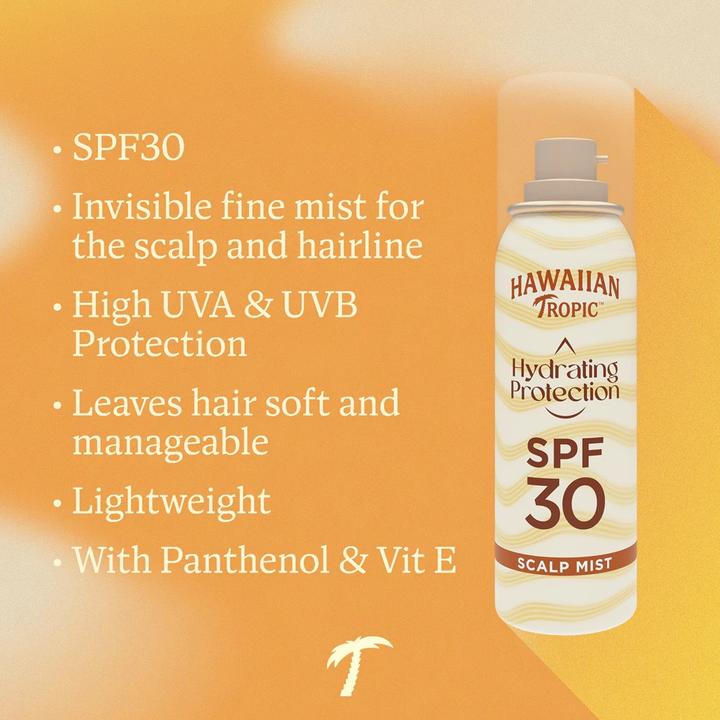 Actual product image Hawaiian Tropic Hydrating Protection Scalp Mist (Sun spray, Suntan lotion, SPF 30, 60 ml)