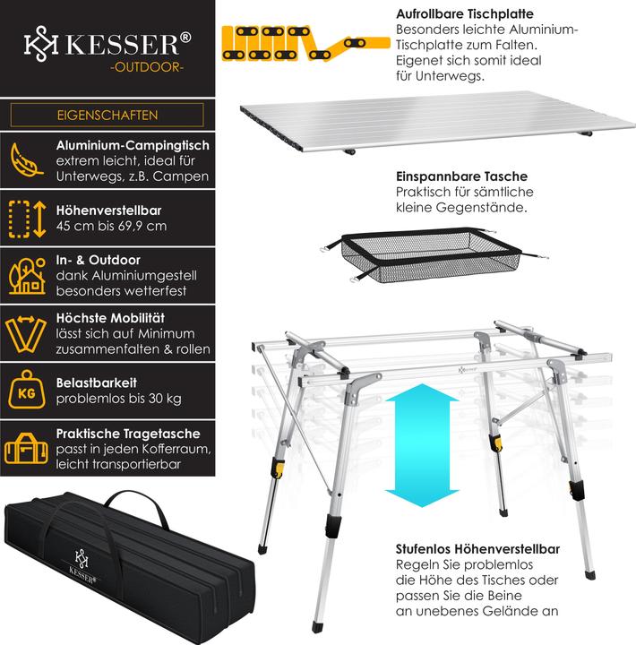 Produktbild Kesser Campingtisch