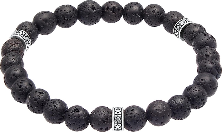 Produktbild Kuzzoi Perle, Perlenarmband (21 cm, Plastik, Lava, 925 Sterling Silber)