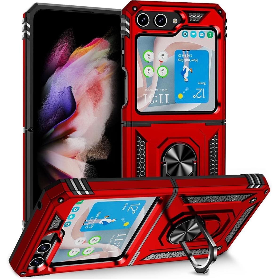 König Design Hülle Handy Schutz für Samsung Galaxy Z Flip5 Case Cover Tasche Bumper Etuis Neu (Samsung Galaxy Z Flip5), ...