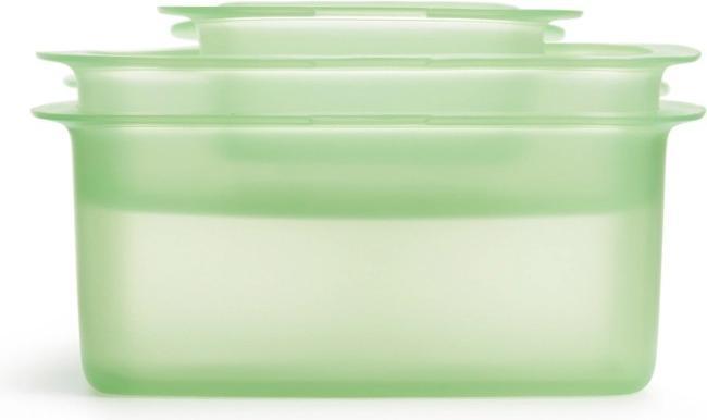 Produktbild Lékué Set wiederverwendbarer Silikonbehälter (1 l)